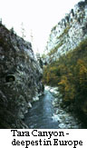 Tara Canyon - The Deepest Canyon in Europe