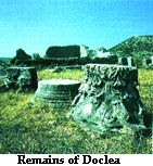 Remains of Doclea near Podgorica